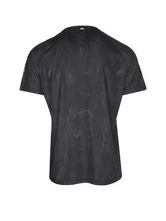 RUKKA | Herren Laufshirt Maavesi Print | schwarz